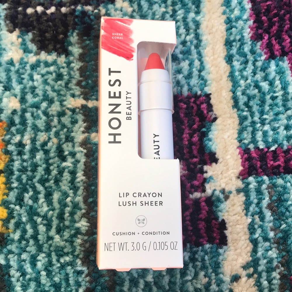 Honest Lip crayon, sheer coral